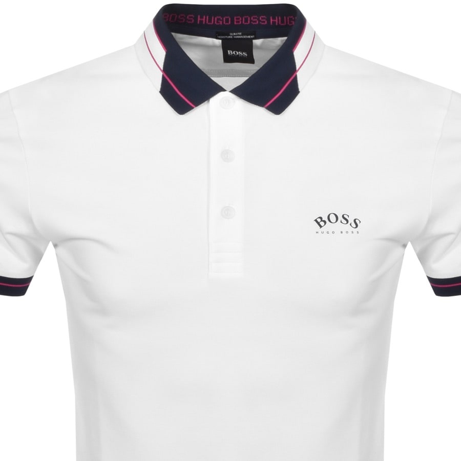Alternative Image for ProductBOSS Paule Polo T Shirt White2